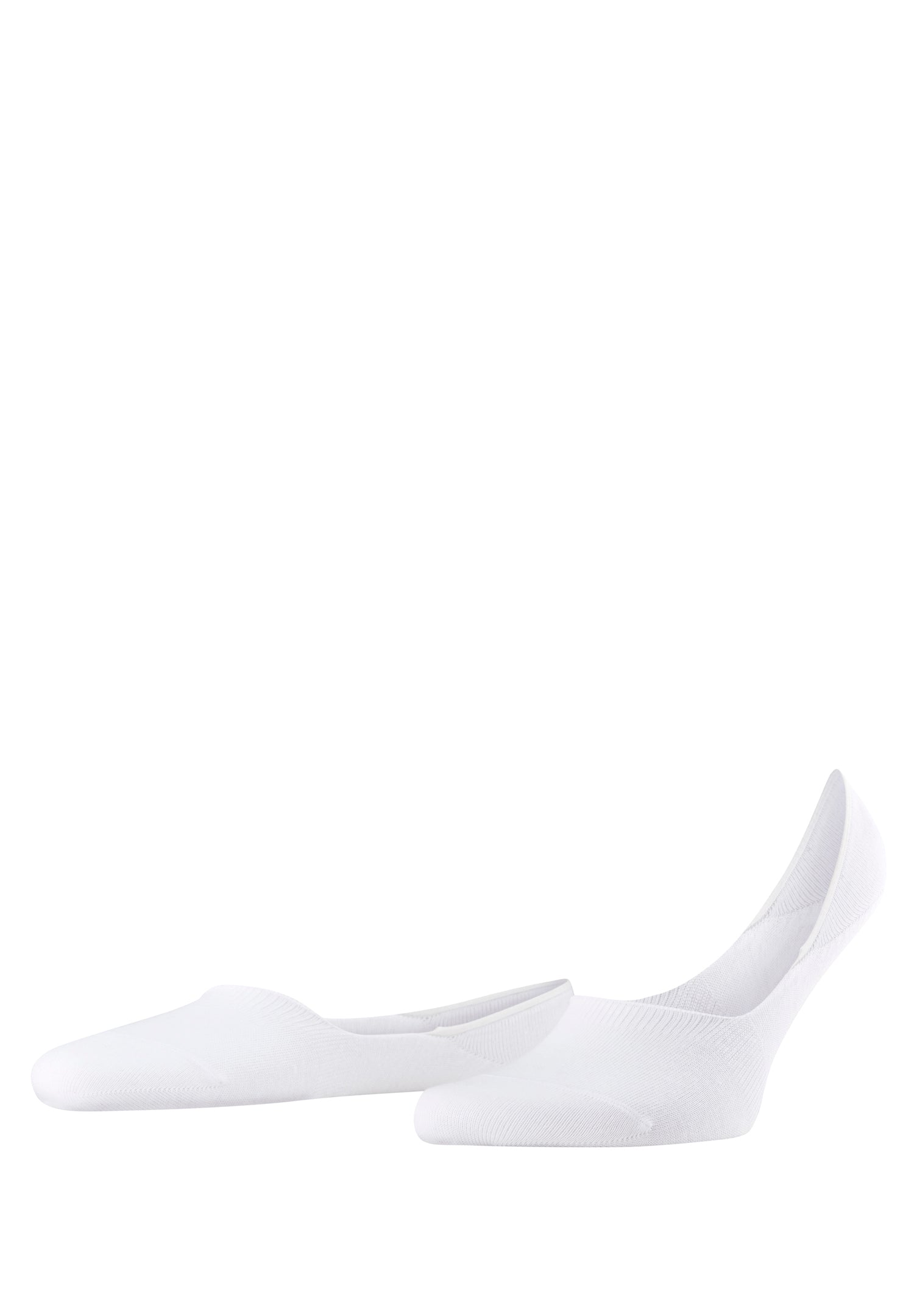 12498 Invisible Cotton Falke Steps Invisible Sock - 2000 White