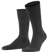 Sensitive Berlin Sensitive Berlin Wool And Cotton Sock | Anthracite Melange 14416-3080