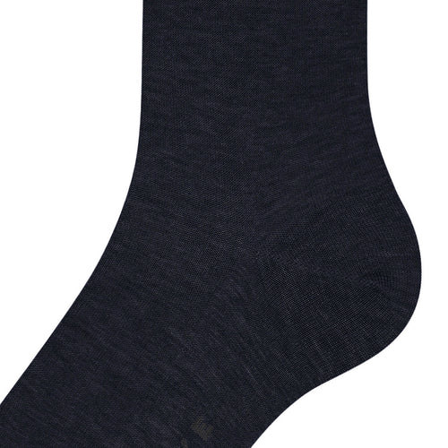 Tiago Dress Sock Mens Mercerized Cotton Tiago Dress Sock | Dark Navy 14662-6370