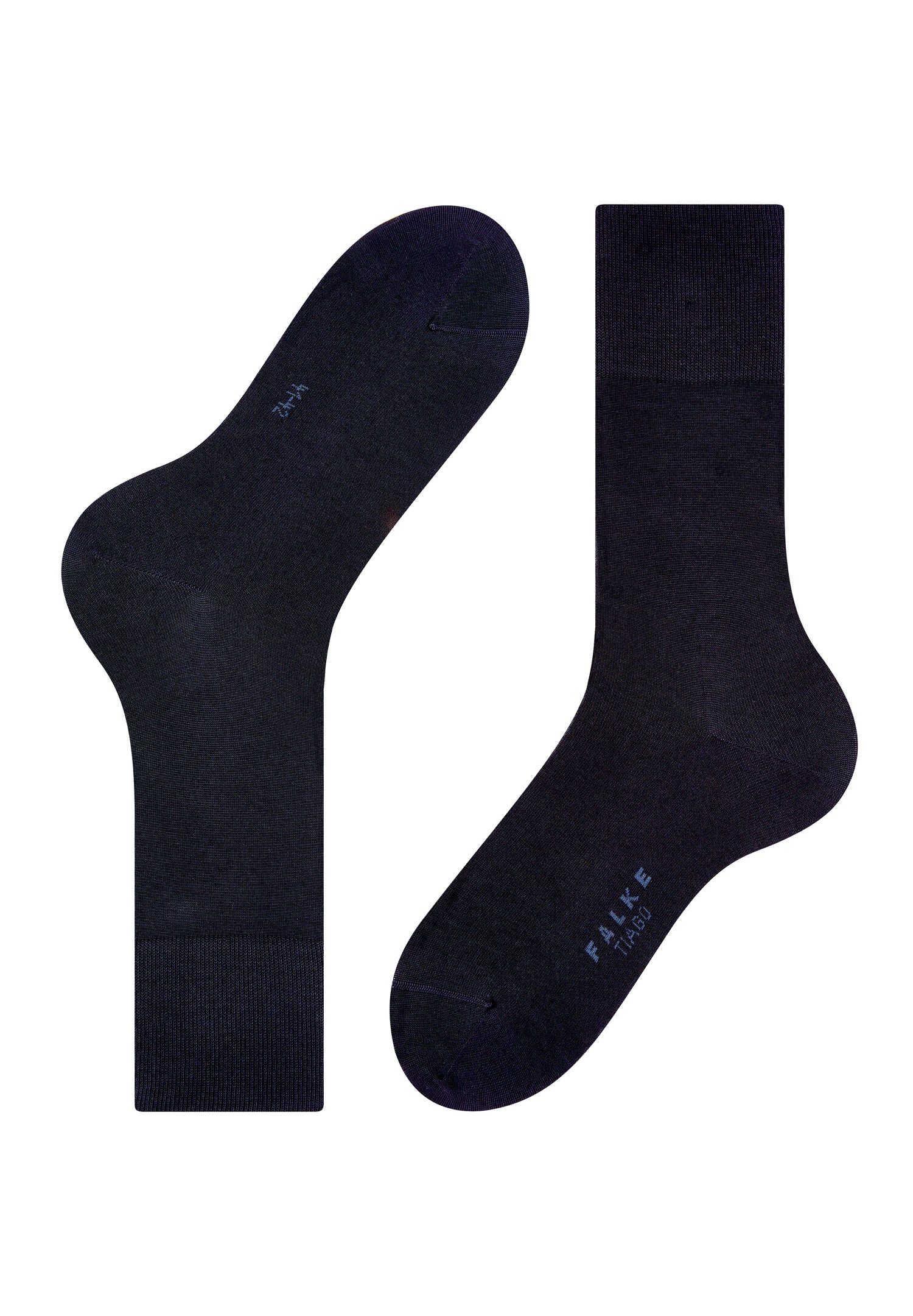 Tiago Dress Sock Mens Mercerized Cotton Tiago Dress Sock | Dark Navy 14662-6370