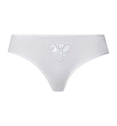 Belina Embroidered Cotton Hi-Cut Brief | White 70876-101