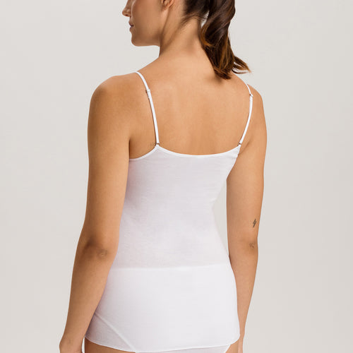 Belina Cotton V-Neck Camisole | White 70878-101