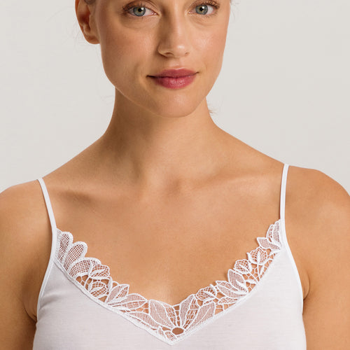 Belina Cotton V-Neck Camisole | White 70878-101