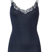 Belina Cotton V-Neck Camisole | Deep Navy 70878-1610