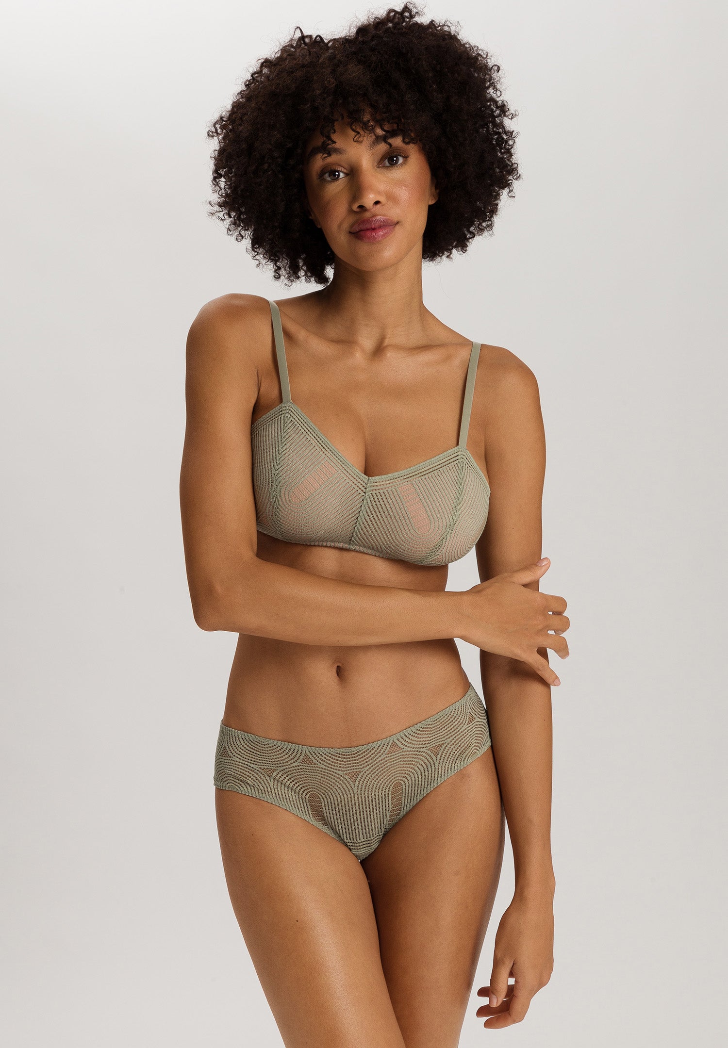 Martha Lace Bralette | Crystal Green 70881-2732