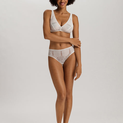 Martha Lace Hi-Cut Brief | Sunny Cream 70884-2203