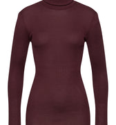 70901 Maria Turtleneck Shirt - 2483 Deep Maroon