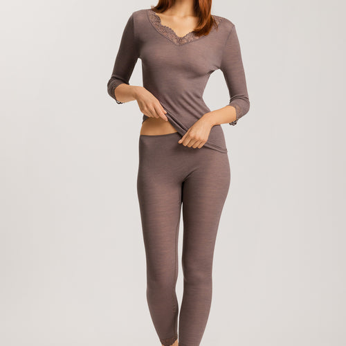 70910 Woolen Lace Leggings - 2756 Stonewash