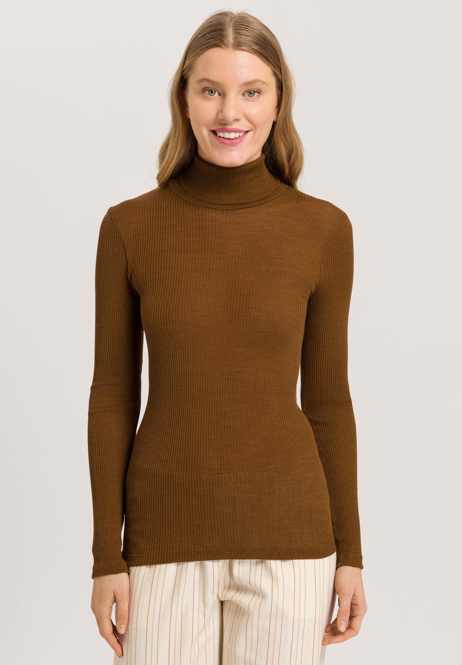 70967 Ellis Turtle-Neck Shirt - 1789 Orange