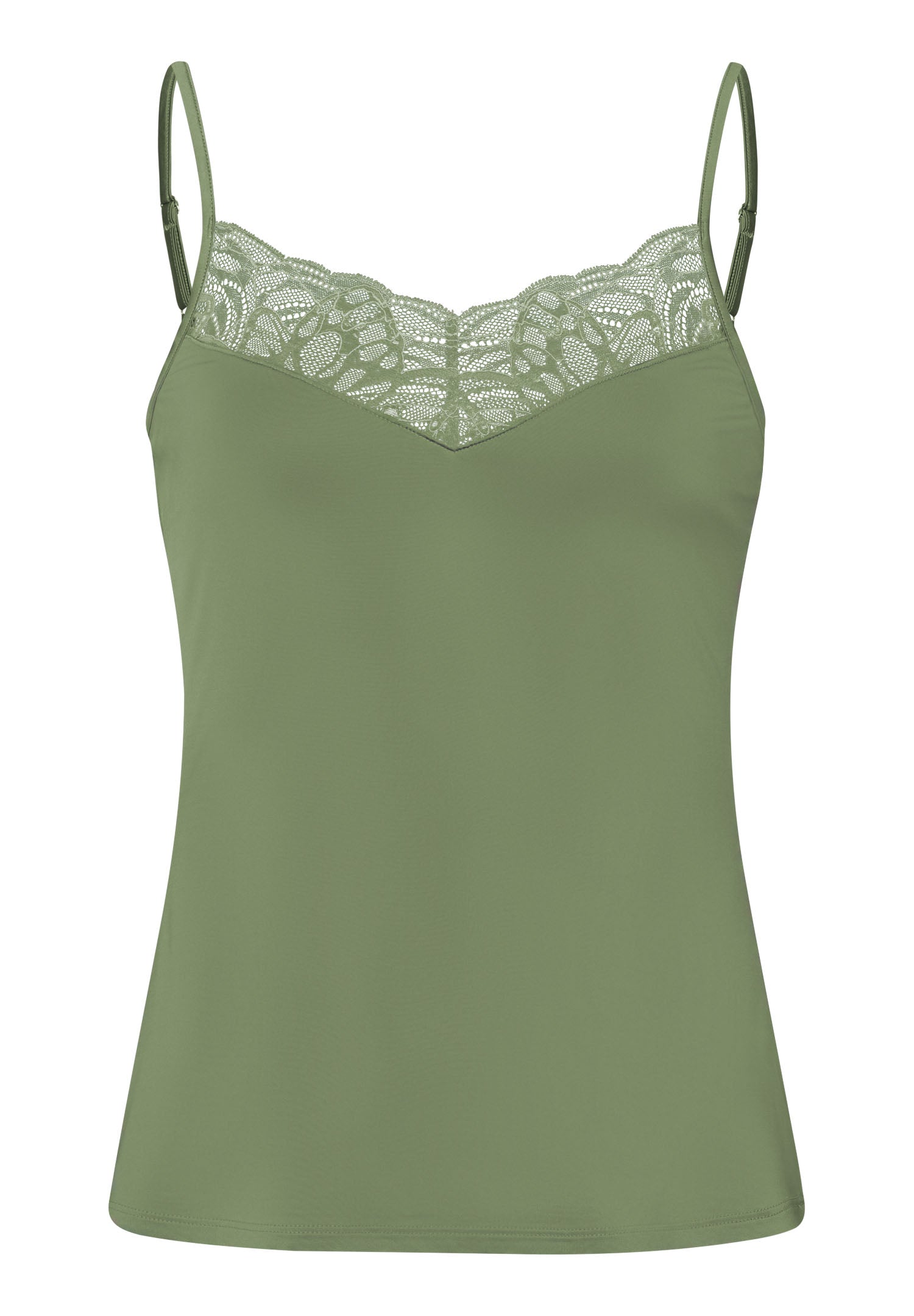 70985 Elia Spaghetti Cami - 2718 Loden Frost