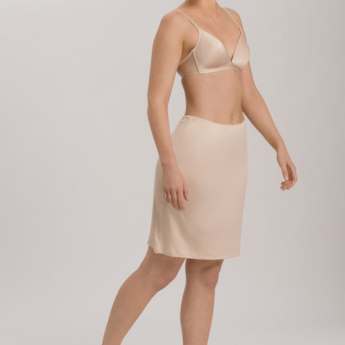 71064 Satin Deluxe Half Slip - 858 Natural