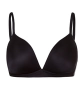 71071 Satin Deluxe Soft Cup Bra - 019 Black