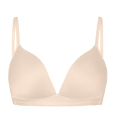 71071 Satin Deluxe Soft Cup Bra - 858 Natural