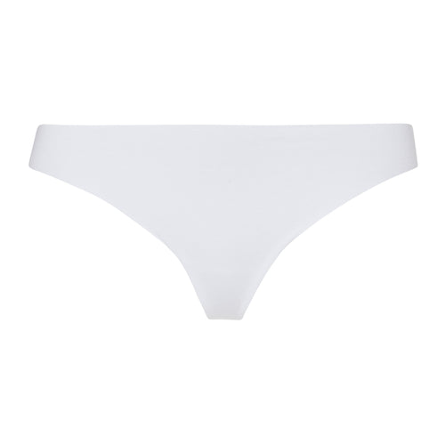 71225 Invisible Cotton Thong - 101 White