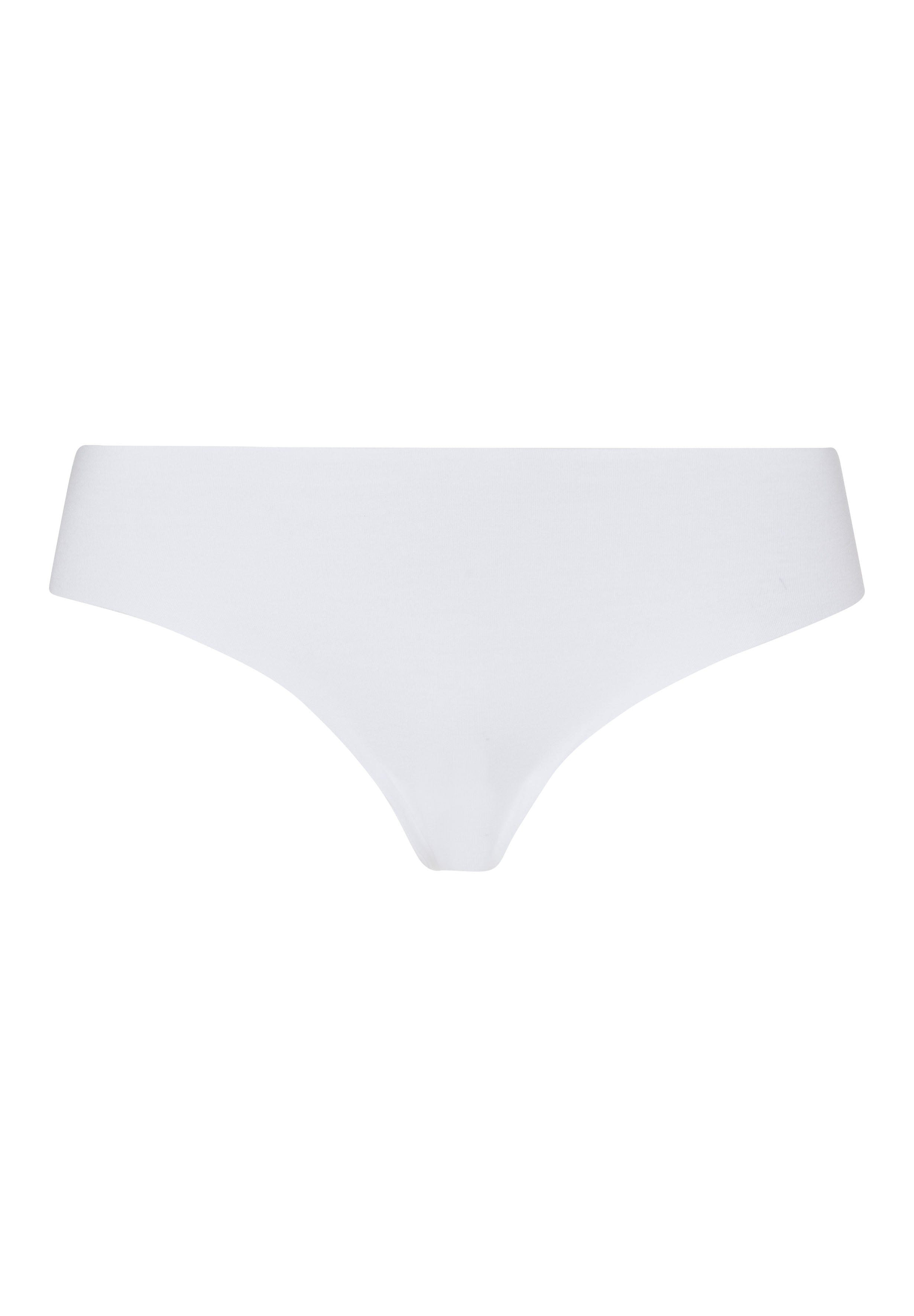 71226 Invisible Cotton Brazilian Pant - 101 White