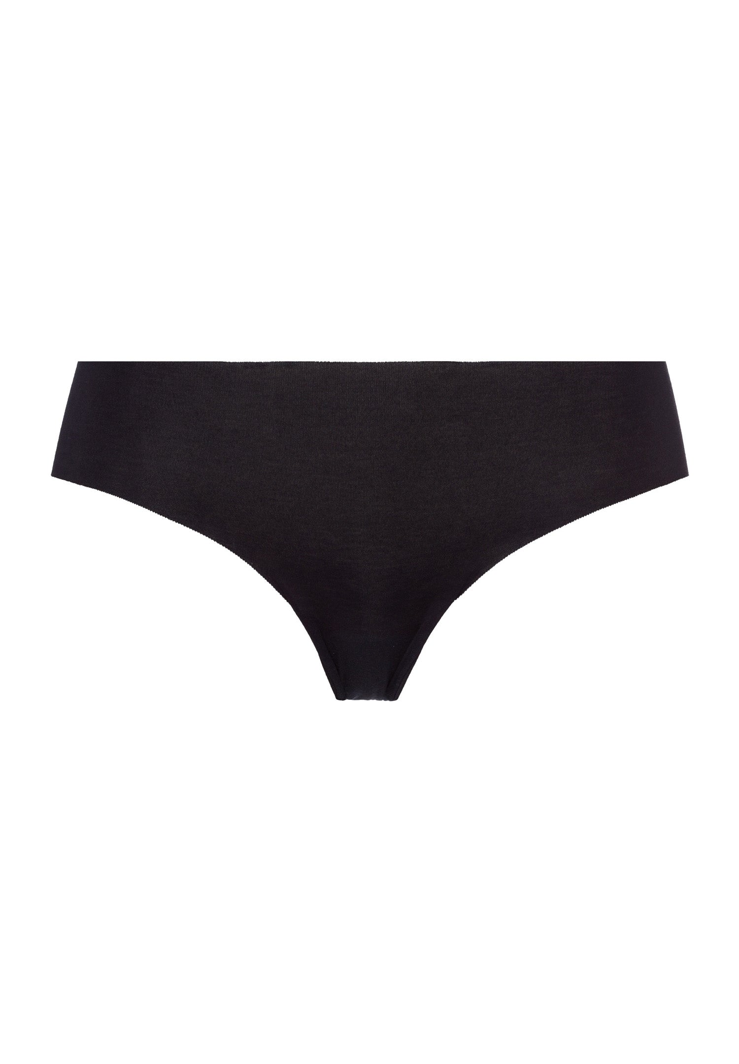 71227 Invisible Cotton Hi Cut Brief - 019 Black