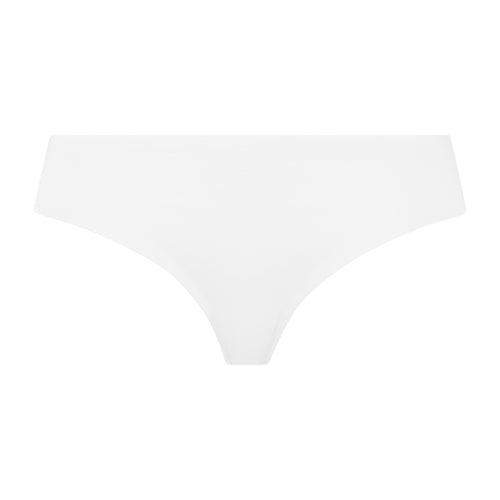 71227 Invisible Cotton Hi Cut Brief - 101 White