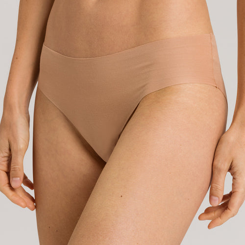 71227 Invisible Cotton Hi Cut Brief - 1272 Beige