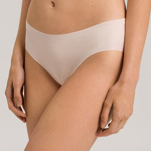 71227 Invisible Cotton Hi Cut Brief - 1381 Powder