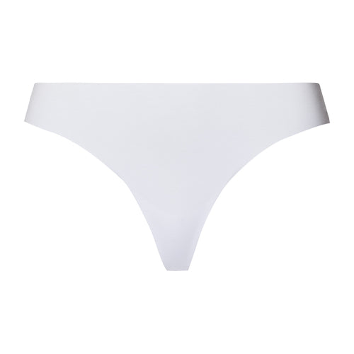 Invisible Cotton Cotton Blend Thong | White 71242-101