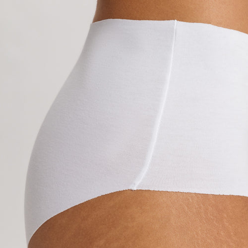 Invisible Cotton Cotton Blend Full Brief | White 71244-101