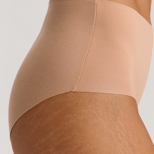 Invisible Cotton Cotton Blend Full Brief | Beige 71244-1272