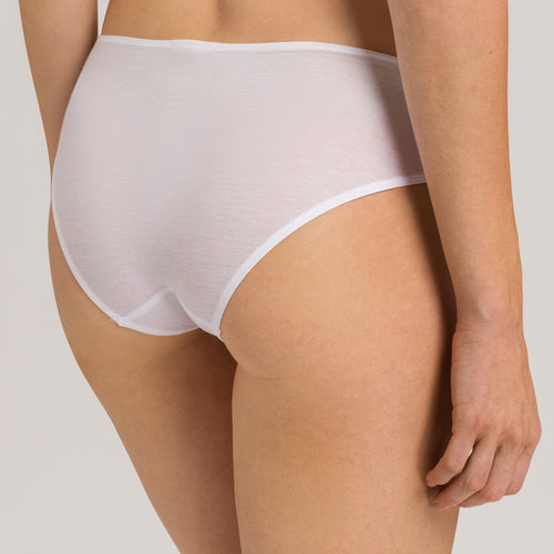 71341 Ultralight Hi Cut Brief - 101 White