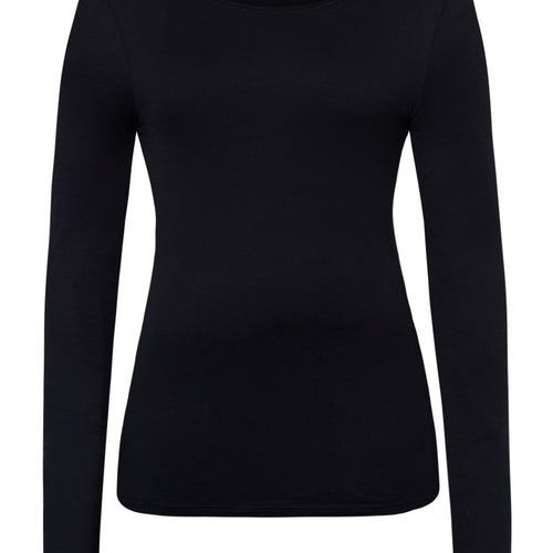 71347 Ultralight Long Sleeve Top - 019 Black