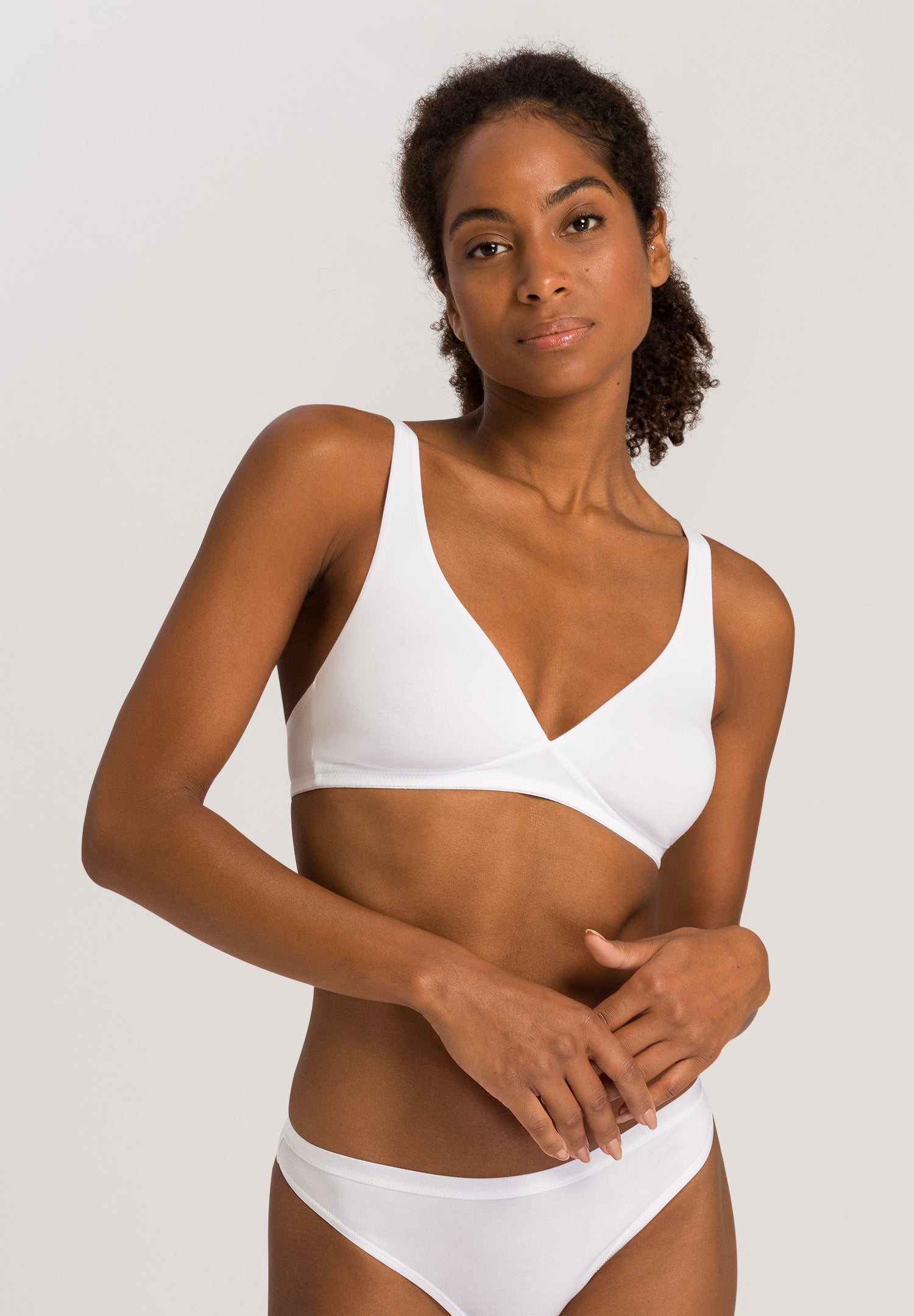 71387 Cotton Sensation Soft Cup Bra - 101 White