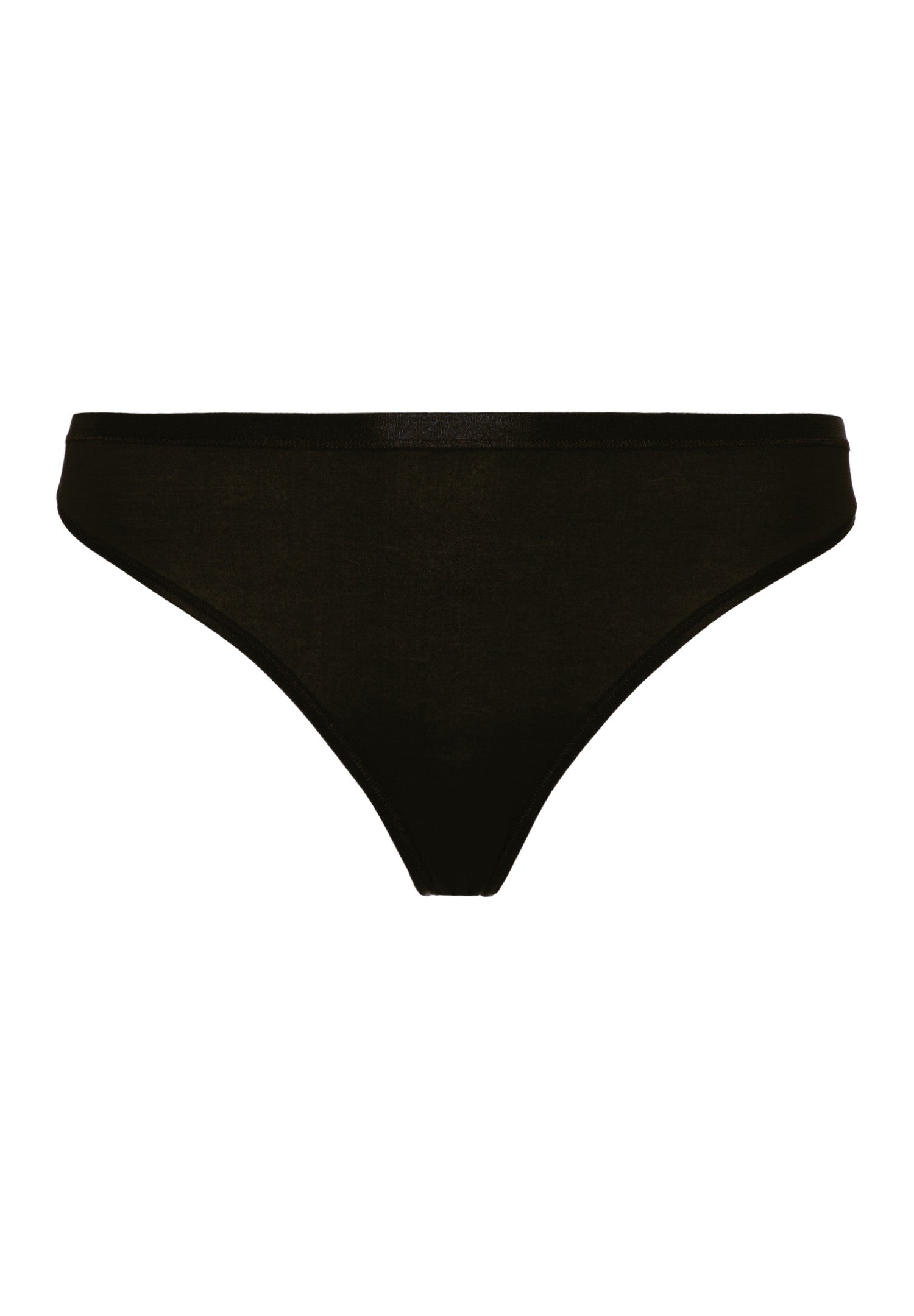 71402 Cotton Sensation Thong - 019 Black