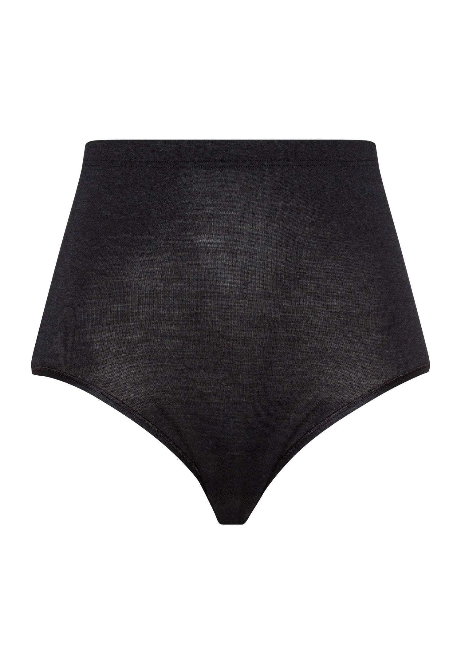 71420 Woolen Silk W Full Brief - 018 Black