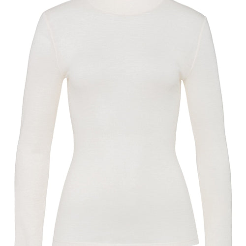 71423 Woolen Silk W Turtleneck Shirt - 795 Cygne