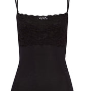 71448 Luxury Moments Wide Lace Spg Cami - 019 Black