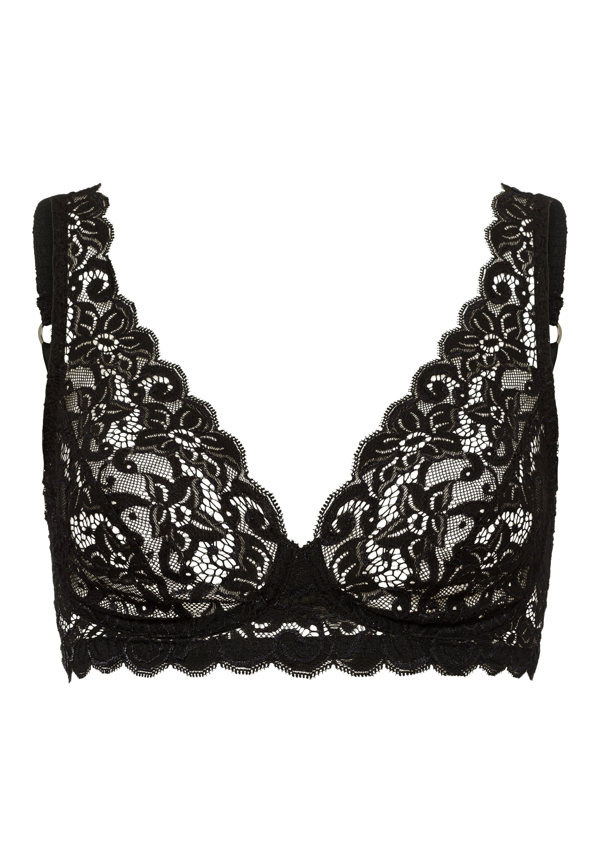 71465 Luxury Moments Lace Soft Cup Bra - 019 Black