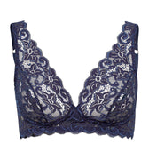 71465 Luxury Moments Lace Soft Cup Bra - 1610 Deep Navy