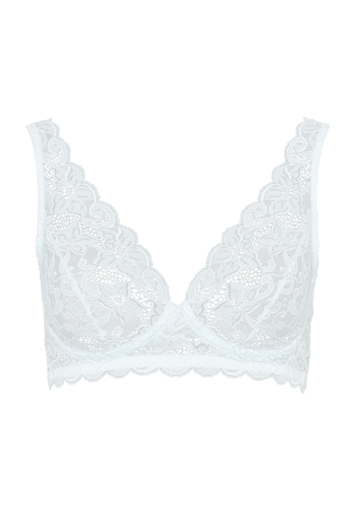 71465 Luxury Moments Lace Soft Cup Bra - 2507 Cool Blue