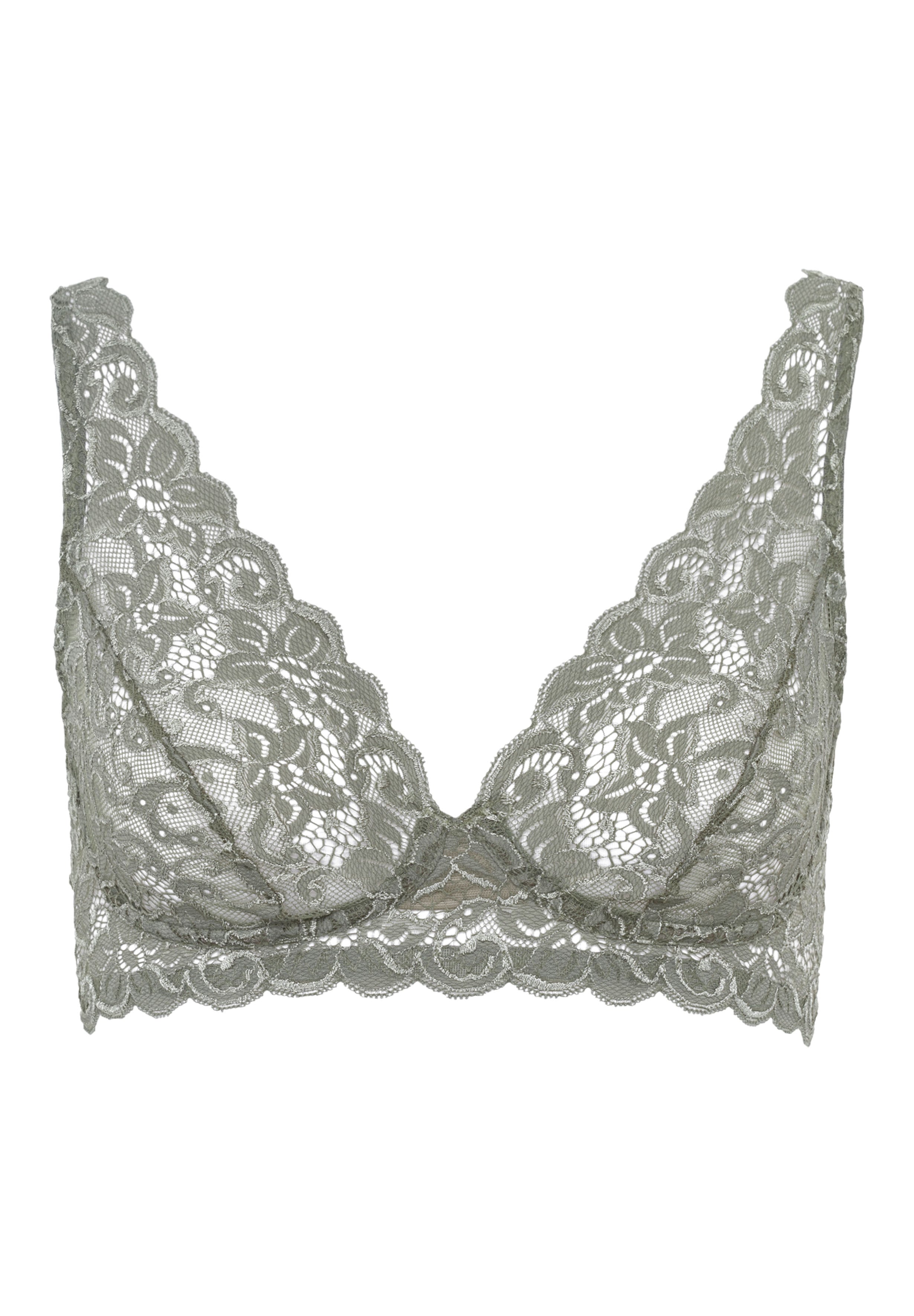 71465 Luxury Moments Lace Soft Cup Bra - 2668 Antique Green