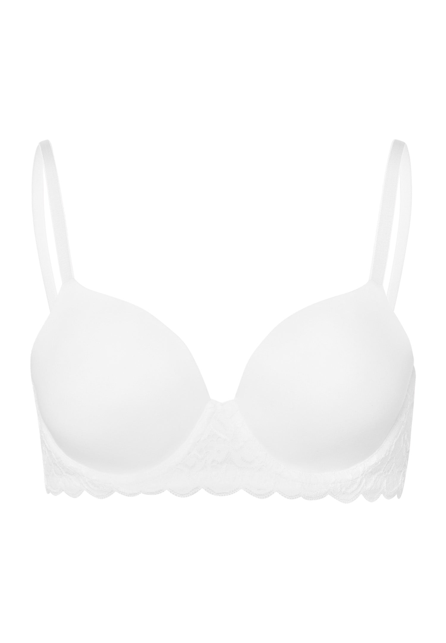 71503 Luxury Moments Lace T-Shirt Bra - 101 White