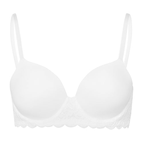 71503 Luxury Moments Lace T-Shirt Bra - 101 White