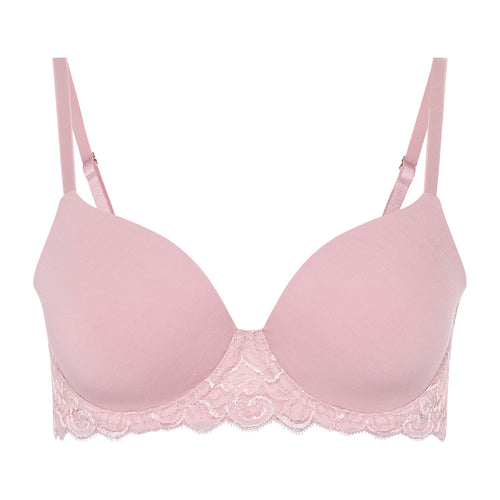 71503 Luxury Moments Lace T-Shirt Bra - 1387 Pale Pink