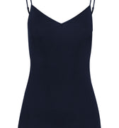 71601 Cotton Seamless V-Neck Camisole - 1610 Deep Navy