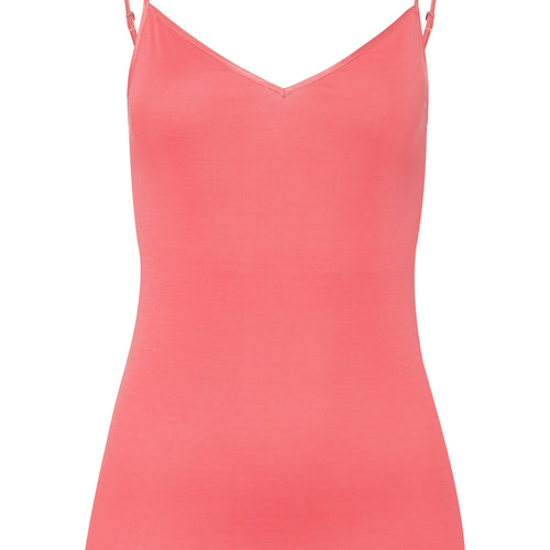 71601 Cotton Seamless V-Neck Camisole - 2309 Porcelain Rose