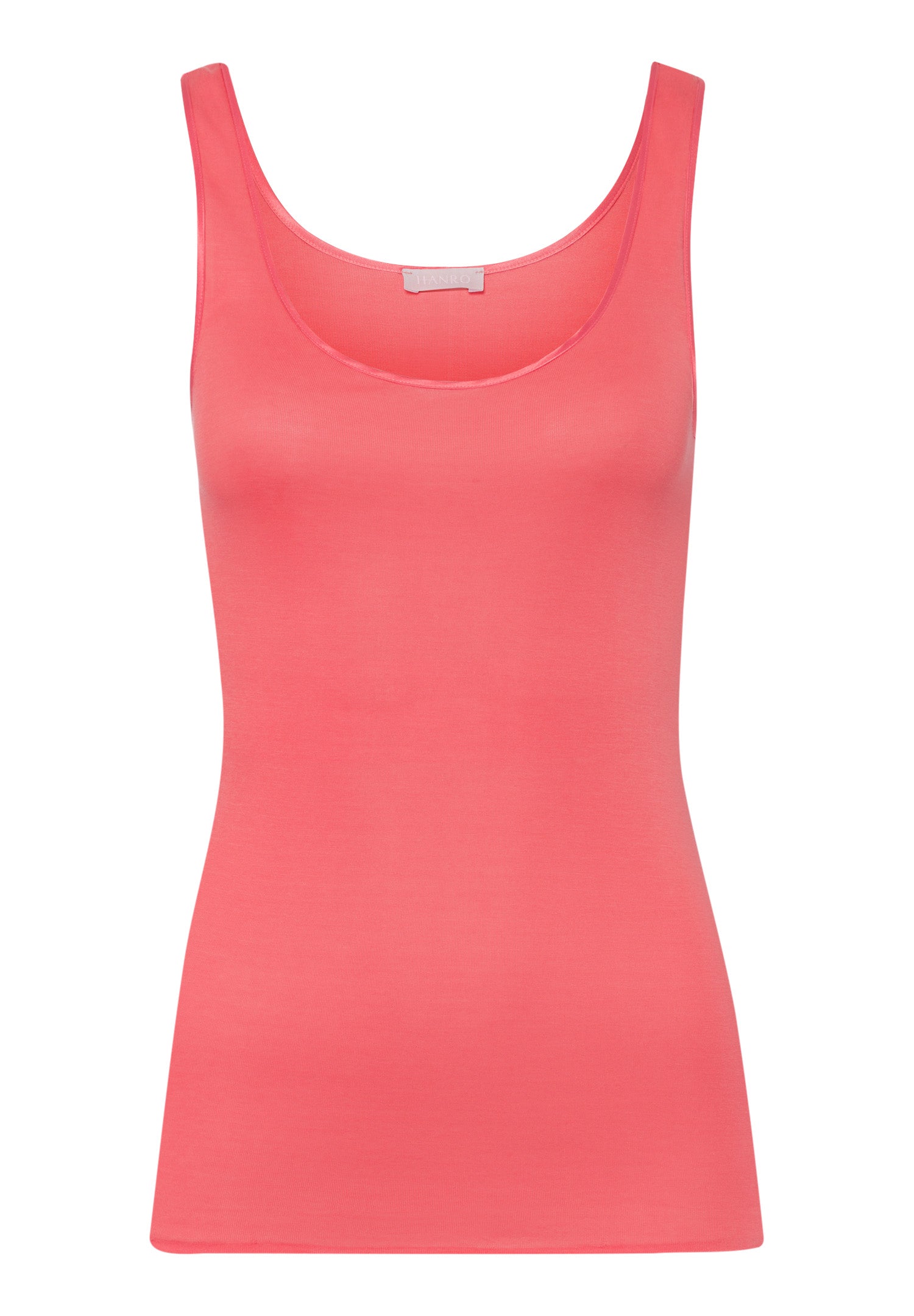 71604 Cotton Seamless Round Neck Tank - 2309 Porcelain Rose