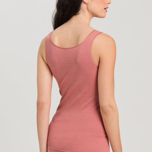 71604 Cotton Seamless Round Neck Tank - 2408 Sweet Pepper