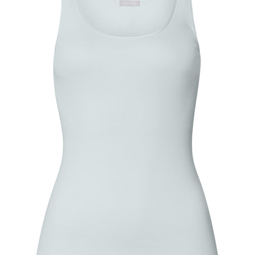 Cotton Seamless Round Neck Cotton Tank Top | Vapor 71604-2534