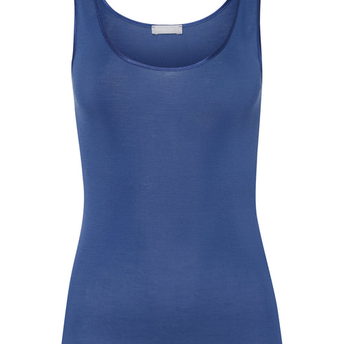 71604 Cotton Seamless Round Neck Tank - 2604 True Navy