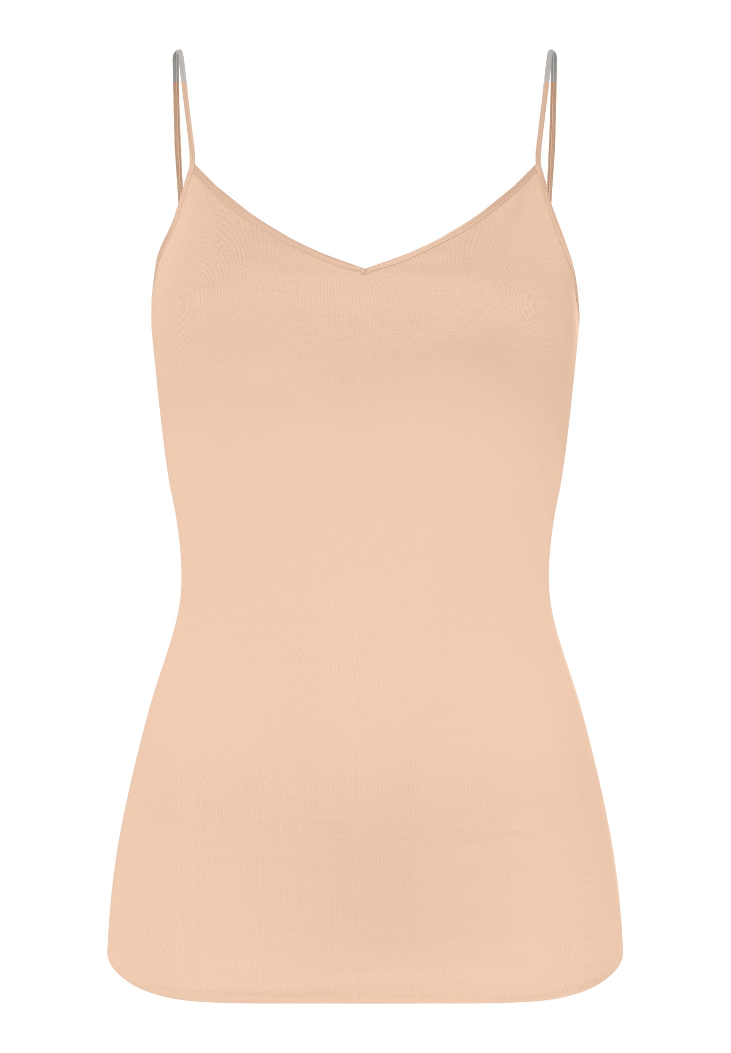 Cotton Seamless Padded Cotton Camisole | Beige 71605-274