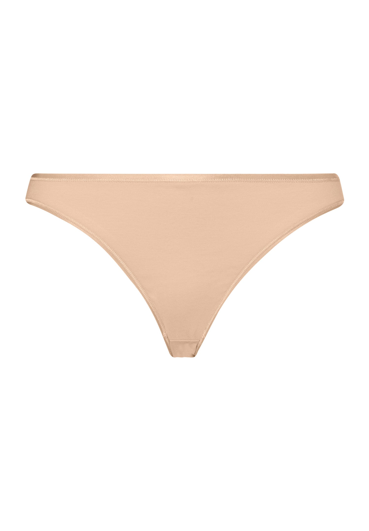 71624 Cotton Seamless High Cut Brief - 274 Beige