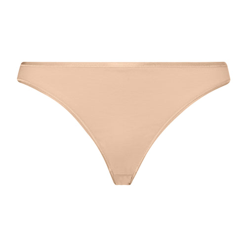 71624 Cotton Seamless High Cut Brief - 274 Beige