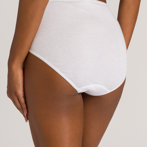 71625 Cotton Seamless Full Brief - 101 White